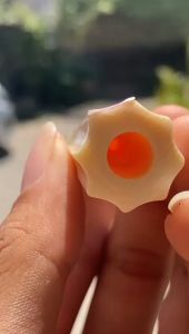 pipa gg asli lokal panjang 10cm blimbing lokal bahan merah bening mulus