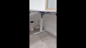 BilBil 63 inches 1.6M L Shape Electric Standing Desk Multi-functional electric Lift Table With Drawer Height adjustable table