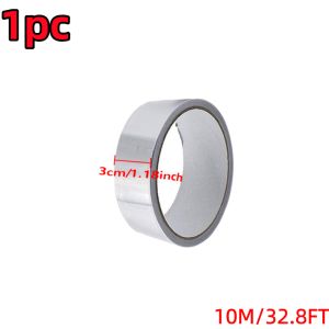 Aluminium Foil Tape Silver Heat Resistant Leakproof Adhesives Patching Repair Anti-Leakage Duct Tape Kitchen Waterproof Stickers
