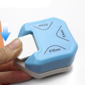 Tự Làm Thẻ Hình Ảnh Thẻ Kinh Doanh Cắt 3 Trong 1 Góc Tròn Embosser Cắt Cạnh Giấy Trang Trí Dụng Cụ