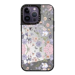Creative Collaborative iPhone Case Bird Language Flower Fragrance Cartoon Celebrity Design Protective Shell Acrylic Material