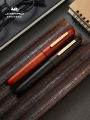Jinhao Traditional Chinese Style Fountain Pen 9056 Mahogany Wood Barrel Calligraphy Practice Gift Box Engraving for Men And Women. 
