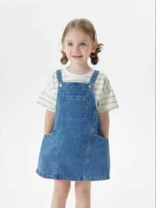 Marc&Janie | Stylish Denim Dungaree Dress