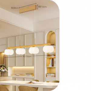 OPPLE | French Cream Style Full Spectrum Smart White Pendant Light