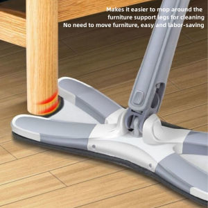 X-type Spin Mop Alat Pel Lantai Peras Otomatis | Alat pel praktis | Pembersih lantai | Spin Mop otomatis | COD