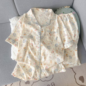 KASIHAN | Cute Cartoon Summer Sleepwear Set