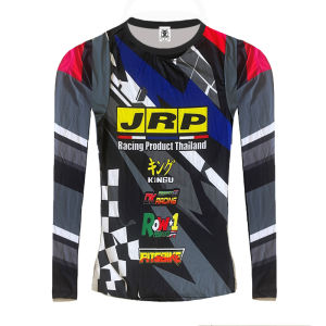 Motor shirt long sleeve for men full set Cycling bike jersey bikers Motorcycle riding Sportswear #LaJRP01
