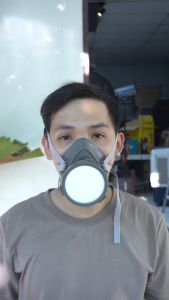 Bộ mặt nạ phòng độc 3M 3200-3301K-7711-385 (4 món) - Mặt nạ chống độc bụi - Dùng phun sơn phun xịt hóa chất