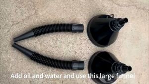 Carzkool Nozzle Corong Minyak Bensin Wide Mouth Funnel dengan Selang - CK888
