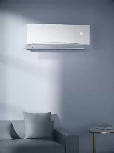 Lecon เครื่องปรับอากาศติดผนัง 9000-14000 BTU ทำความเย็นอย่างรวดเร็ว พร้อมรีโมทคอนโทรล ดีไซน์ช่องระบายอากาศขนาดใหญ่