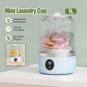  Mi Portable Wireless Washing Machine Underwear Cleaner 1L Mini Socks Washing Machine With LED Laundry Bucket Mesin Basuh