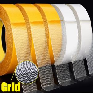 5M Strong Fixation Of Double Sided Cloth Base Tape Mesh Waterproof Super Traceless Carpet Tape Fixed Supplies
