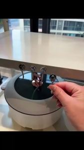6Pcs Magnetic Hook Heavy Duty Magnet Hook with Swivel Hook for Home Kitchen Refrigerator Wreath Key