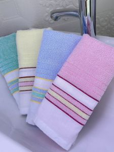 Shanghai Chunhui Brand 60 Pieces Classy Mercerized Thin Face Towels 34 * 80cm Old Brand Factory Direct Sales Pure All Cotton