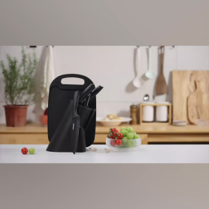 ListonX [New] Premium Sharp Tower Kitchen Knife Set (7-Piece) | High-Quality Cooking Knives All You Need in One Set