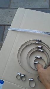 Cổ dê- đai xiết- Quai nhê inox 304 đường kính từ 6mm đến 64mm