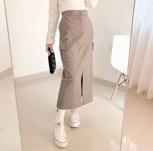 Cargo Skirt Rok Katun Twill