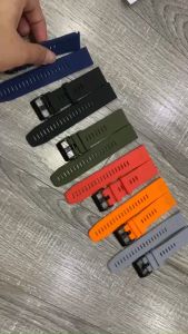 Dây silicon 22mm ngàm quick fit cho garmin Fenix 5/6/7 Forerunner 745935945955  dây silicon 22mm dễ tháo lắp