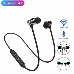 Neck Mounted Bluetooth Wireless Earphone Sport Headset Waterproof Earbuds Neckband Magnetic Headphone With Mic For iPhone Xiaomi