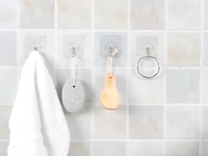 Gantungan Hook Kail Serbaguna & Hanger Tempel Dinding Kuat
