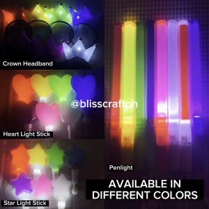 [COD] CUSTOMIZED LIGHT STICK PENLIGHT Personalized Lightstick Blinking Flashing Glowing Steady Light Glow Stick Wand Concert Party