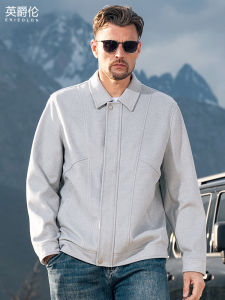Enjeolon | Classic American Style Turn-Down Collar Business Jacket for Autumn and Winter