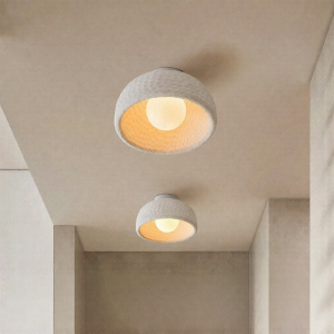 FANCY LAMP CLUB | Creamy Style Entryway Ceiling Light