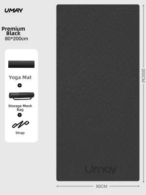 Umay | Non-slip Shockproof Soundproof Thicker Extra Large Yoga Mat