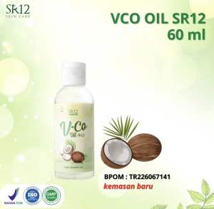 VCO OIL SR12 MINYAK SERBAGUNA VIRGIN COCONUT OIL /VICO OIL SR12 / MINYAK KELAPA MURNI 100%