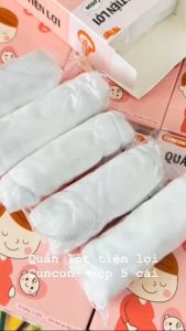 Hộp 5 cái Quần Lót Tiện Lợi CUNCON chất vải cotton đáy quần 2 lớp dùng khi đi du lịch mẹ bầu đi sinh đi công tác