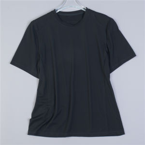 Áo Thun Cổ Tròn Màu Trơn Phong Cách Hàn Quốc Cho Nữ Mùa Hè Thường Ngày Dáng Rộng Cotton Polyester Áo Thun Ngắn Tay