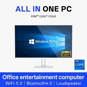 Hongming 24" HD IPS All in one PC， intel core i5 6400 RAM/16G/32G DDR4 SSD/512G/1TB windows 10 ProDesktop Computers