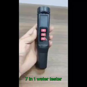 Máy Kiểm Tra Chất Lượng Nước 7 Trong 1 Kỹ Thuật Số TDS EC SAL SG PH ORP SG Dùng Cho Phòng Thí Nghiệm Bể Bơi Bể Cá Nước Uống