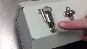 Toggle Catch Latch Iron Hasp Spring Loaded Stainless Steel Tool Box Hasp