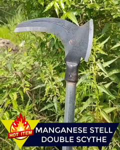 Double Chopping Sickle Chopping Wood Cutting Trees Grass Machete Multifunctional Weeding Agricultural Tool for Farmer