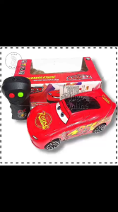 Mainan anak mobil remote control 2 tombol Cars mcqueen remot kontrol
