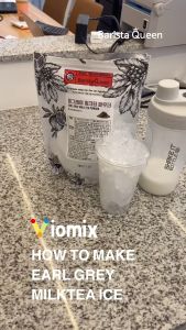 Viomix Barista Queen: A Premium Earl Grey Milk Tea Powder