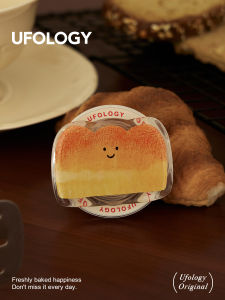 Ufology Original Magnetic Mobile Phone Stand Support Magsafe Desktop Portable Apple Cute Bread Lazy Persons Universal Creative ABS Plastic
