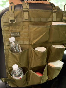 Multi-Pocket Camo Tactical Outdoor Vehicle Storage Hanging Bag