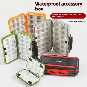 Waterproof Fishing Tackle Box Fishing Accessories Tool Storage Box Fish Hook Lure Fake Bait Boxes Carp For Fishing Goods