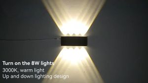 Pengiriman dalam Waktu 2 Hari: Lampu Dinding Luar Ruang IP65 Waterproof