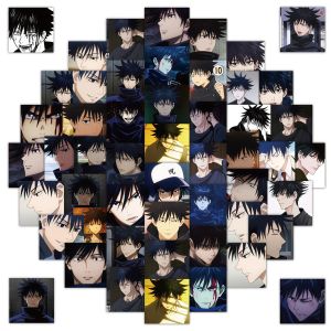 59pcs Jujutsu Kaisen Megumi Fushiguro Stickers Suitable for Laptops Phone Cases Planners DIY Anime Doodle Stickers