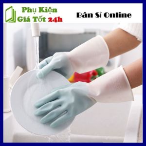 Găng Tay Cao Su Con Hươu 2 Màu Siêu Dai Rửa Chén  Rửa bát  Giặt Giũ Bảo Vệ An Toàn Cho Đôi Tay - Bao Tay Cao Su Hai Màu Siêu Dai  Siêu Bền Loại Tốt