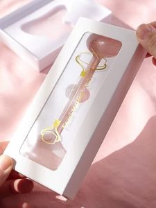 Brainbow | Natural Pink Crystal Jade Eye and Face Massager Beauty Tool