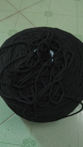 DÂY THỪNG SE MÀU ĐEN SIZE 3MM DÂY THẮT MACRAME LÀM HANDMADE TRANG TRÍ NHÀ CỬA
