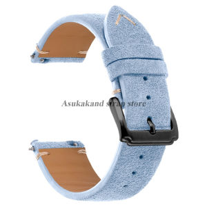 18mm 20mm 22mm Wristband Suede Watch Bands Quick Release Soft Calfskin Watchstrap Universal 16mm 19mm 21mm Women Men Bracelets