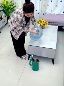 Detachable Bracket Bottled Water Drinking Bucket Water Dispenser Floor Stand Holder Mineral Water Folding Rack