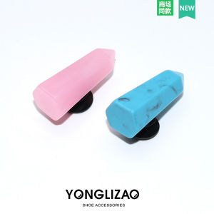 New Coros Shoes Crocs Accessories Shoes Flower Buckle Carluo Chi Shoes Decoration Zhibi Star Accessories DIY Texture Crystal