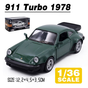 LEO 1:36 Porsche 911 TURBO 1978 Metal Diecast Alloy Toy Car Model Trucks For Kids Toys Vehicles Hobbies Collection