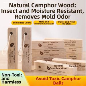 Mold Proof Moisture Proof Insect Repellent Deodorizing Mothball Natural Camphor Wood